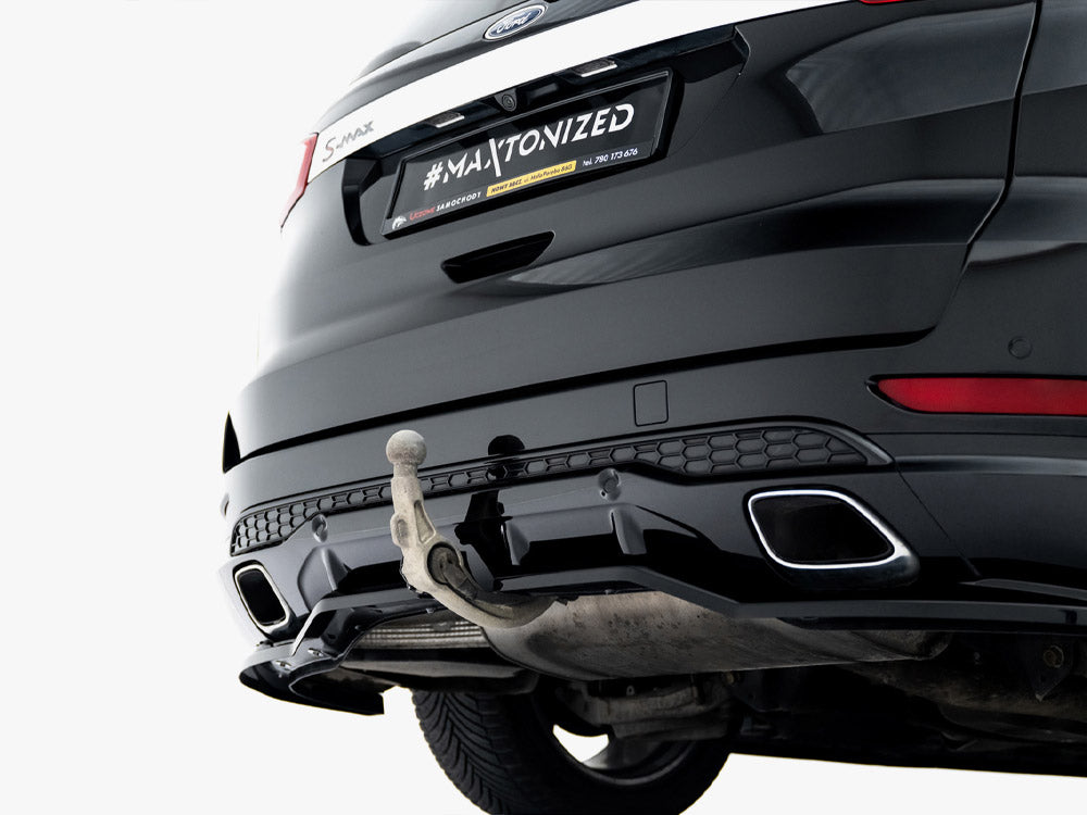 Maxton Design Rear Splitter (Vertical Bars) Ford S-Max ST-Line Mk2 Facelift
