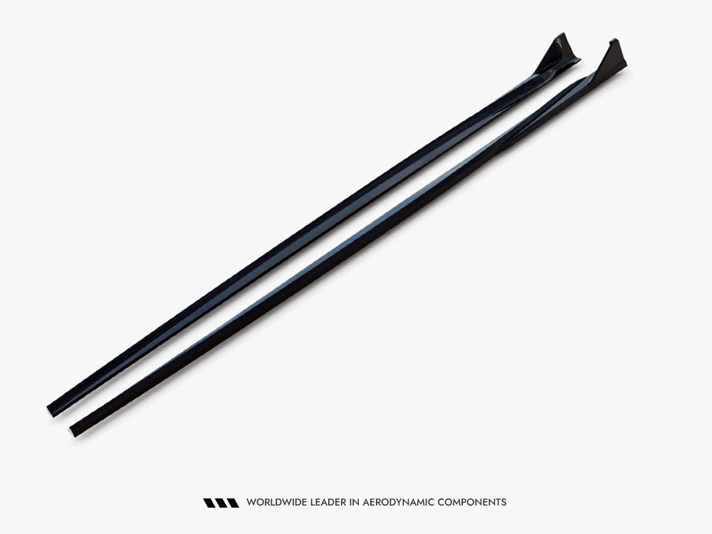 Maxton Design Side Skirts Diffusers V.3 CSL Look BMW 1 M-Pack / M140i F20 Facelift