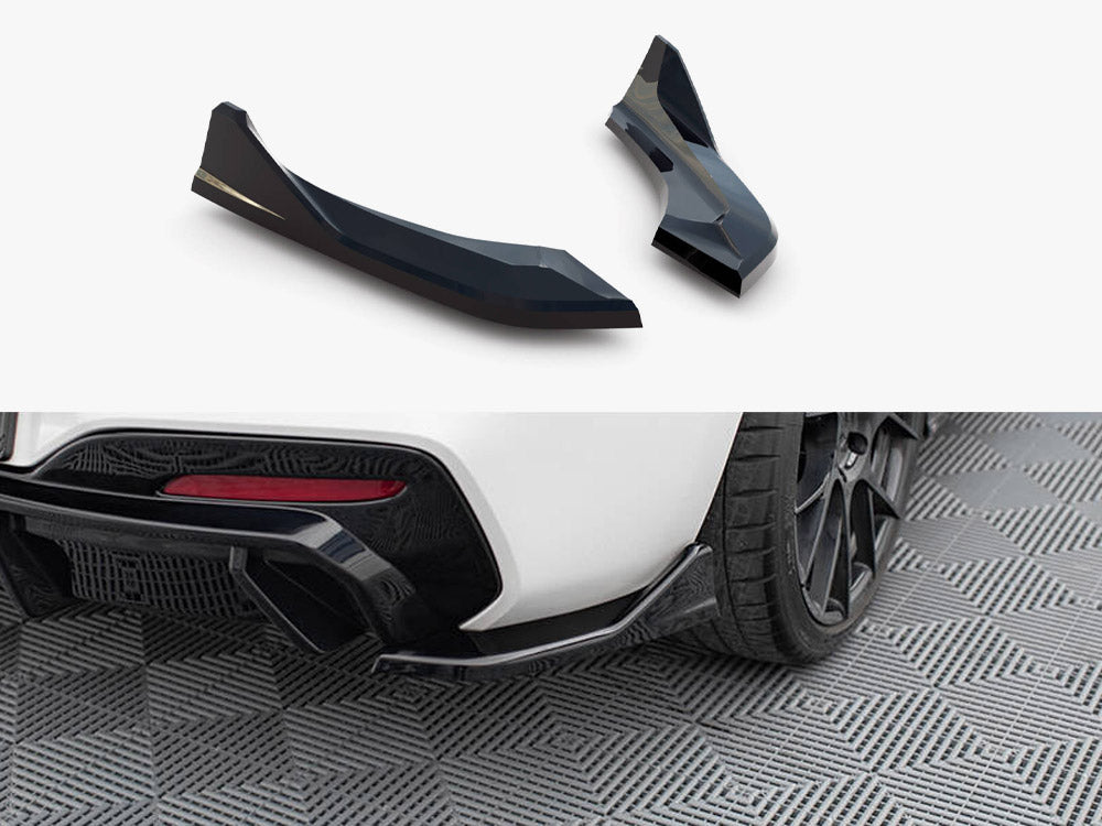 Maxton Design Rear Side Splitters (For rear valance v.3) BMW 1 M-Pack / M140i F20 Facelift