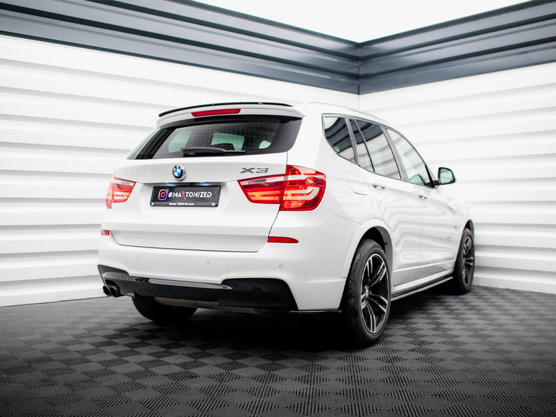 Maxton Design Rear Side Splitters BMW X3 M-Pack F25 Facelift