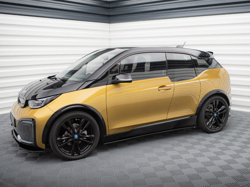 Maxton Design Side Skirts Diffusers BMW i3 S Mk1 Facelift