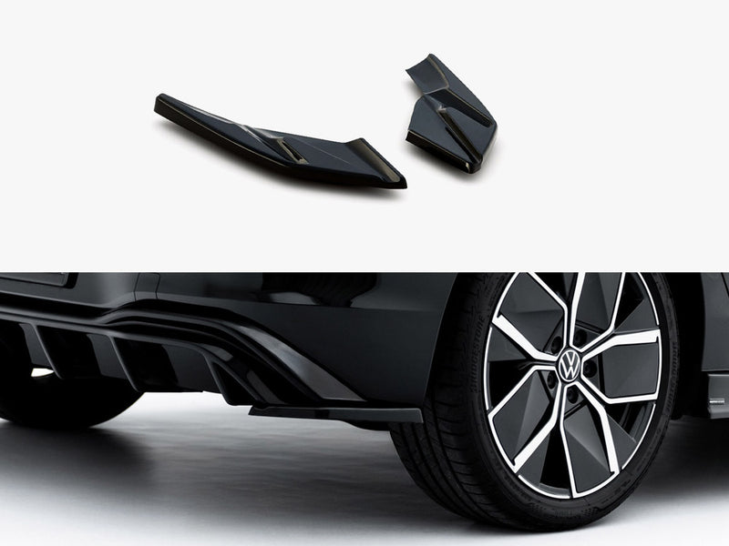 Maxton Design Rear Side Splitters Volkswagen Golf Mk8 Facelift