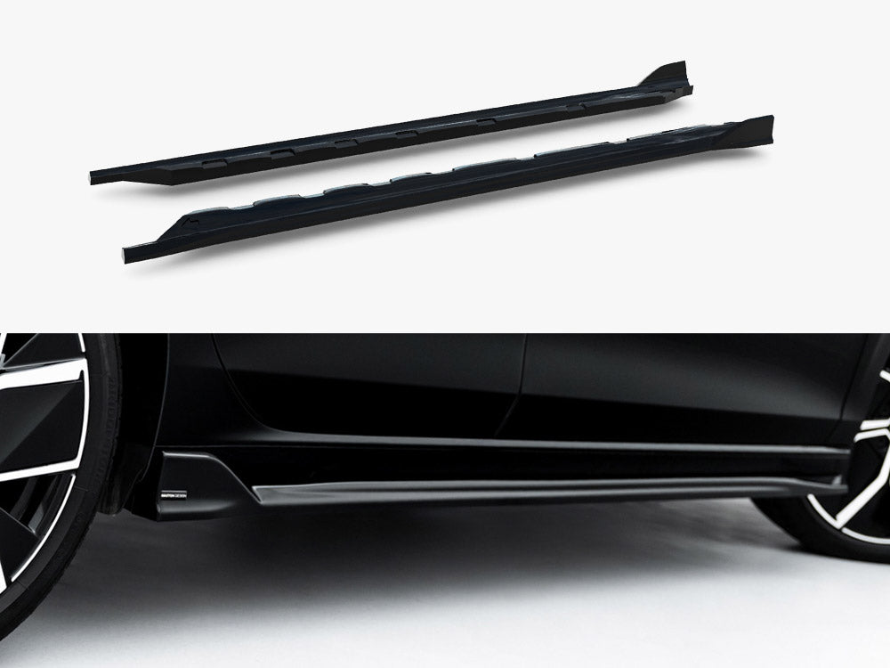 Maxton Design Side Skirts Diffusers Volkswagen Golf Mk8 Facelift