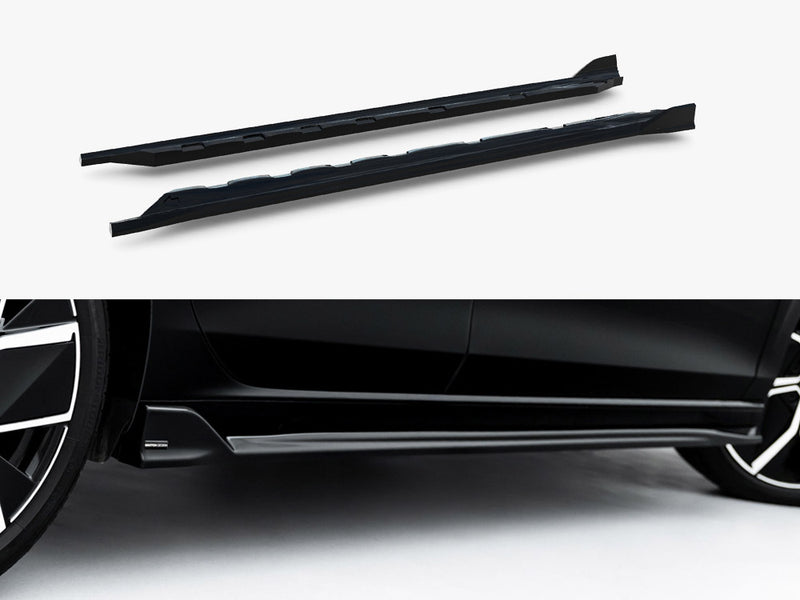 Maxton Design Side Skirts Diffusers Volkswagen Golf Mk8 Facelift