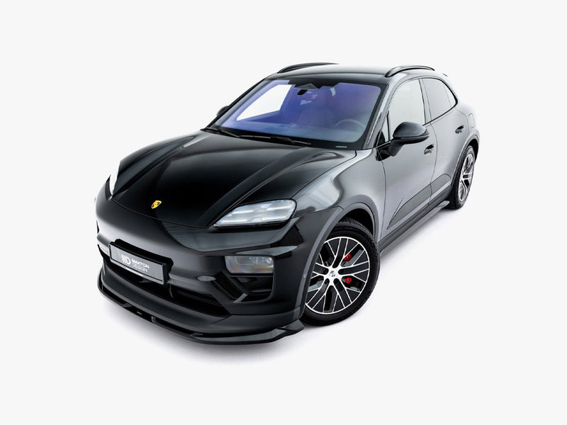 Maxton Design Front Splitter Porsche Macan EV Mk1
