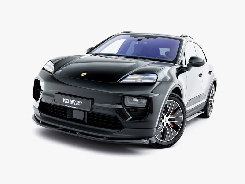 Maxton Design Front Splitter Porsche Macan EV Mk1