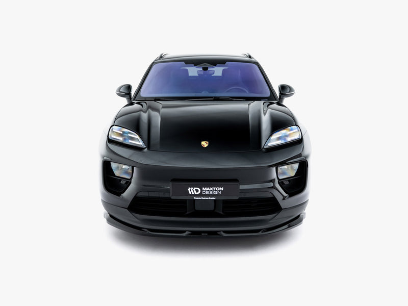 Maxton Design Front Splitter Porsche Macan EV Mk1