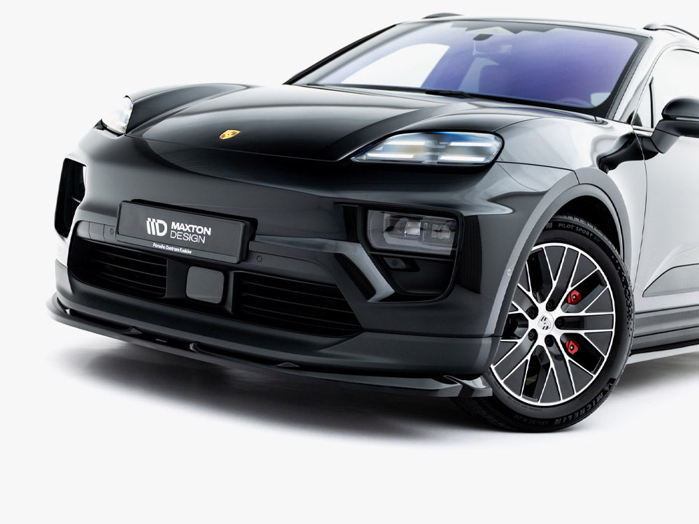 Maxton Design Front Splitter Porsche Macan EV Mk1