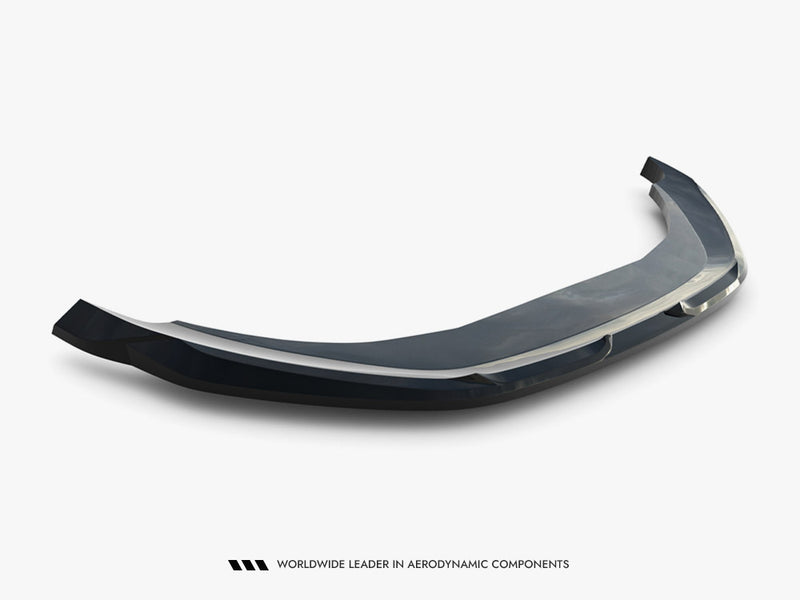 Maxton Design Front Splitter Porsche Macan EV Mk1