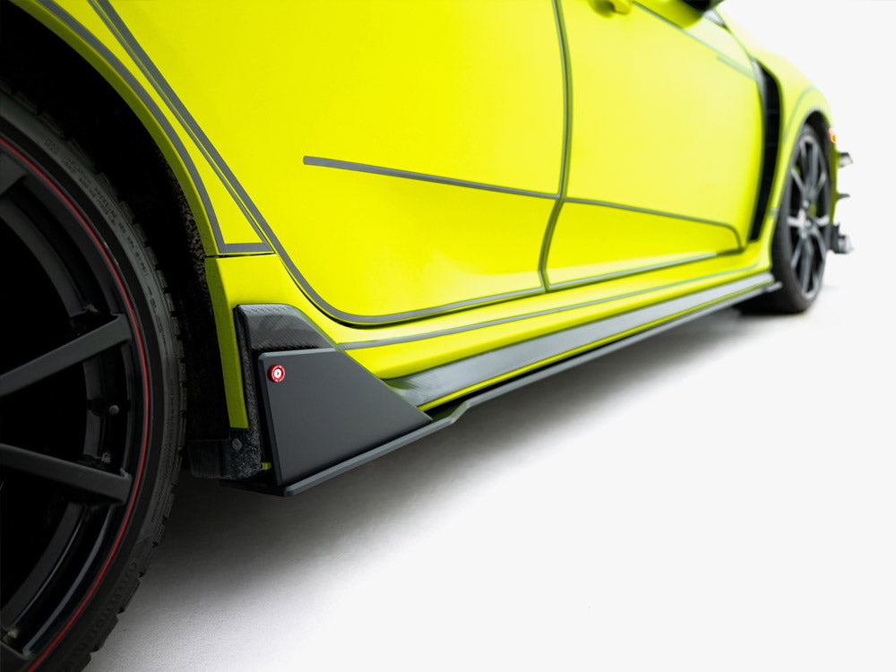 Maxton Design Street PRO Side Skirt Diffusers Honda Civic Type-R Mk10 / Mk10 Facelift