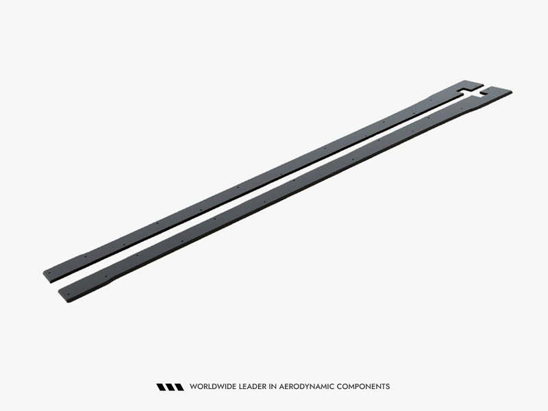 Maxton Design Street PRO Side Skirt Diffusers V.2 Honda Civic Type-R Mk10 / Mk10 Facelift