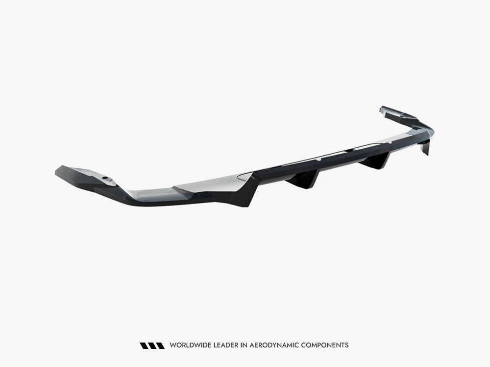 Maxton Design Rear Splitter (Vertical Bars) Audi Q7 S-Line Mk2 Facelift 2