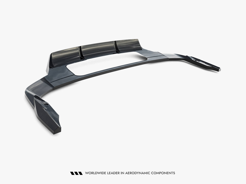 Maxton Design Rear Splitter (Vertical Bars) Audi Q7 S-Line Mk2 Facelift 2