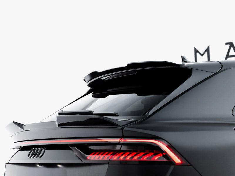 Maxton Design Upper Spoiler CAP Audi Q8 Mk1 Facelift