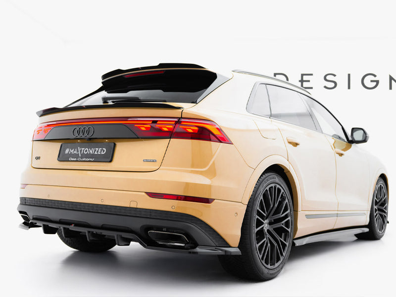 Maxton Design Lower Spoiler CAP V.1 Audi Q8 Mk1 Facelift