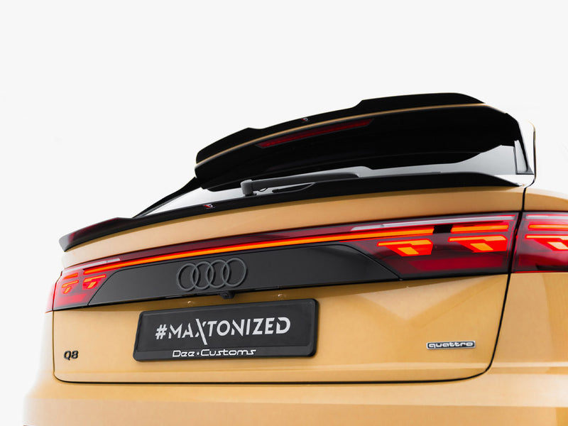 Maxton Design Lower Spoiler CAP V.1 Audi Q8 Mk1 Facelift