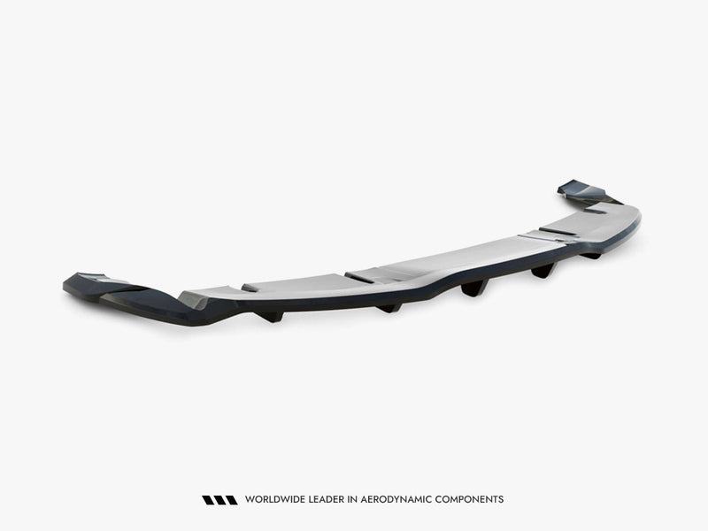 Maxton Design Rear Splitter (Vertical Bars) V.1 Tesla Model 3 FL Project Highland