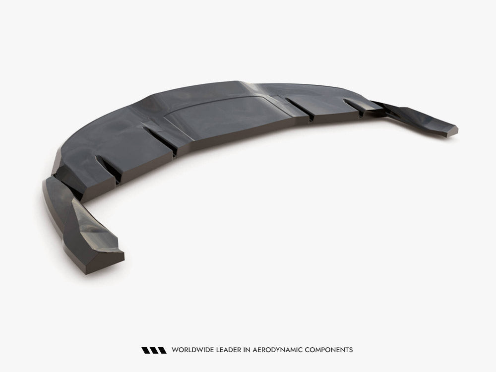 Maxton Design Rear Splitter (Vertical Bars) V.1 Tesla Model 3 FL Project Highland