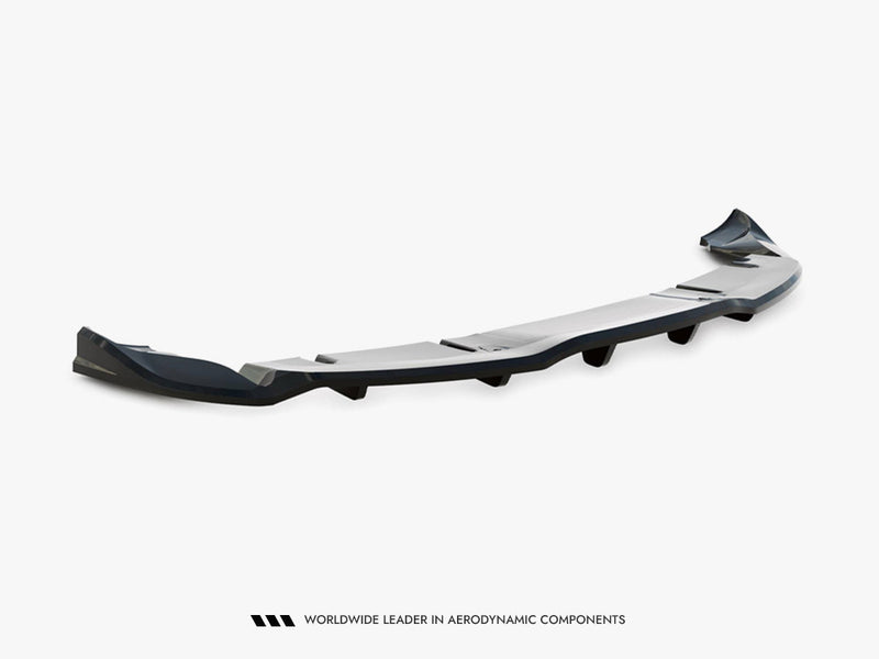 Maxton Design Rear Splitter (Vertical Bars) V.2 Tesla Model 3 FL Project Highland