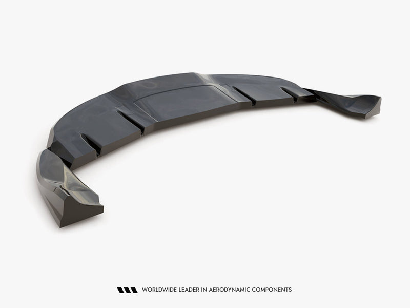 Maxton Design Rear Splitter (Vertical Bars) V.2 Tesla Model 3 FL Project Highland