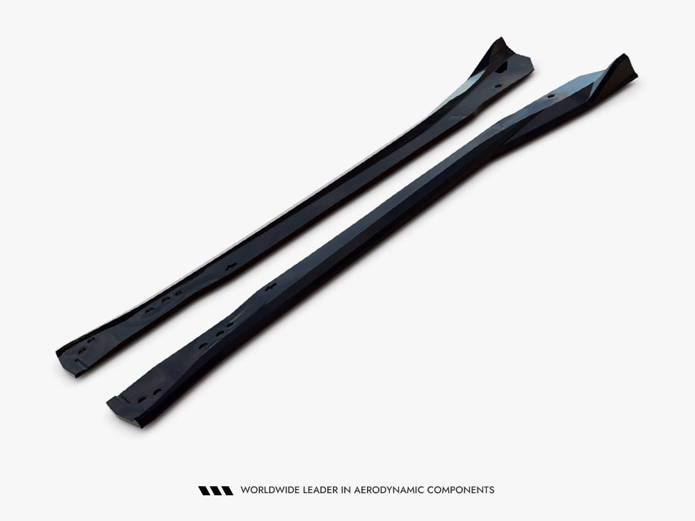 Maxton Design Side Skirts Diffusers Chevrolet Corvette Z06 C7
