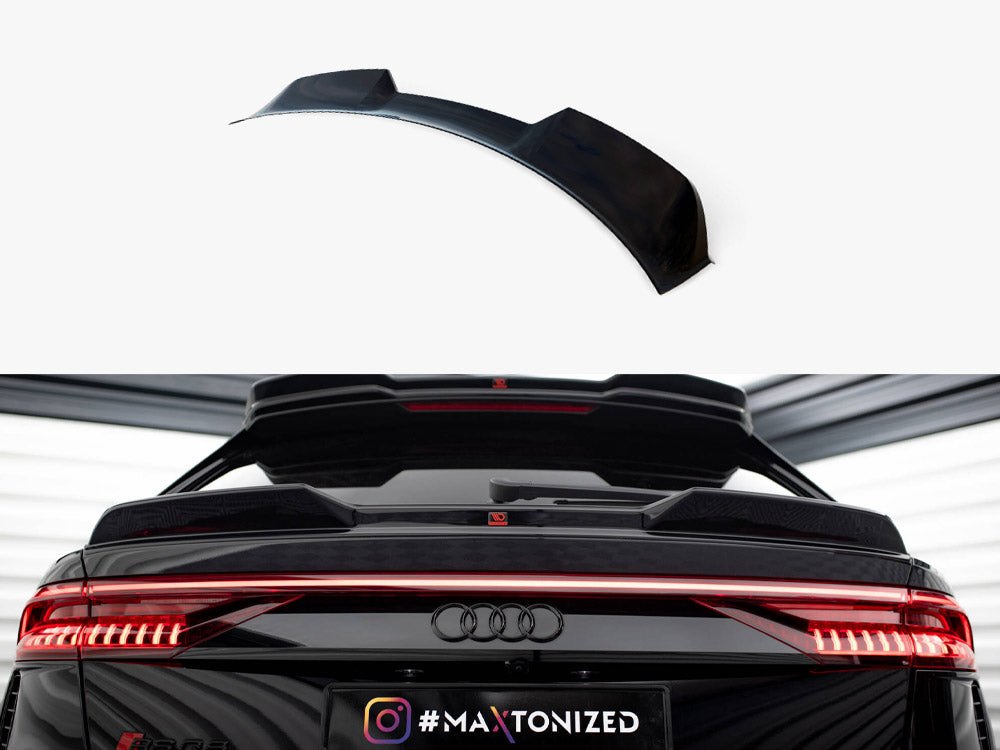Maxton Design Lower Spoiler CAP 3D Audi Q8 / RSQ8 / SQ8 / Q8 S-Line Mk1