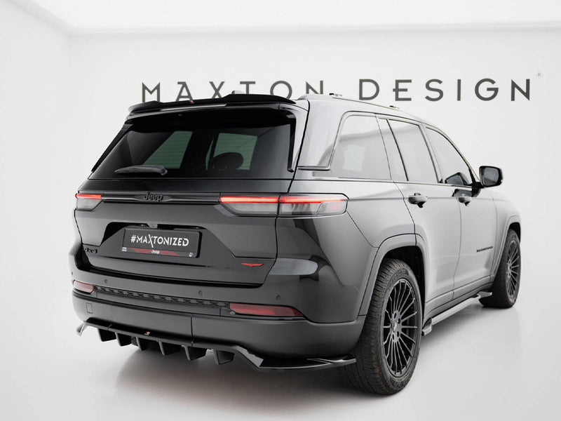 Maxton Design Rear Splitter (Vertical Bars) Jeep Grand Cherokee Trailhawk Mk5