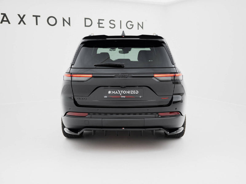 Maxton Design Rear Splitter (Vertical Bars) Jeep Grand Cherokee Trailhawk Mk5