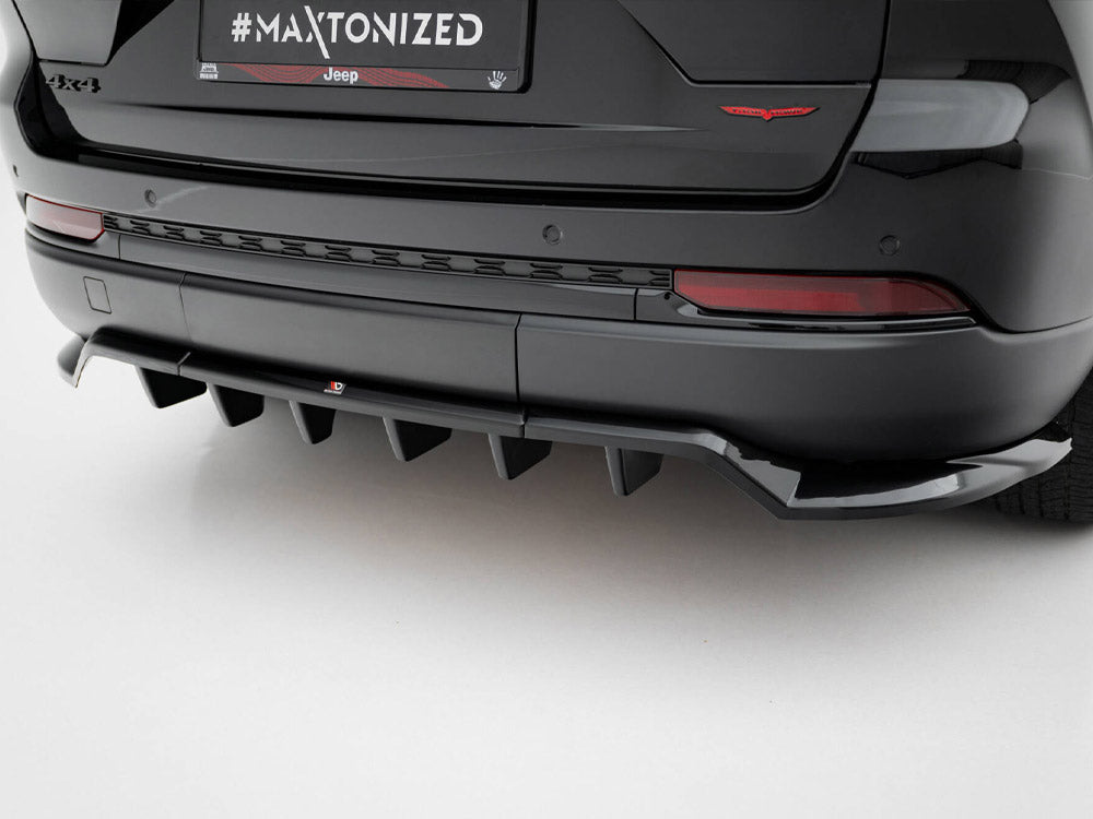 Maxton Design Rear Splitter (Vertical Bars) Jeep Grand Cherokee Trailhawk Mk5