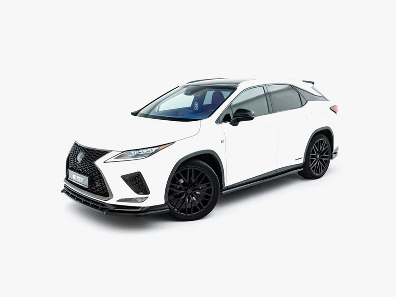 Maxton Design Side Skirts Diffusers Lexus RX F-Sport Mk4 Facelift (version without OEM step rails)