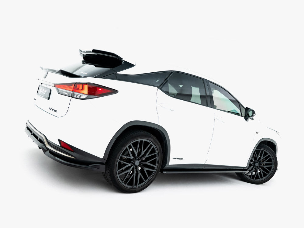 Maxton Design Side Skirts Diffusers Lexus RX F-Sport Mk4 Facelift (version without OEM step rails)