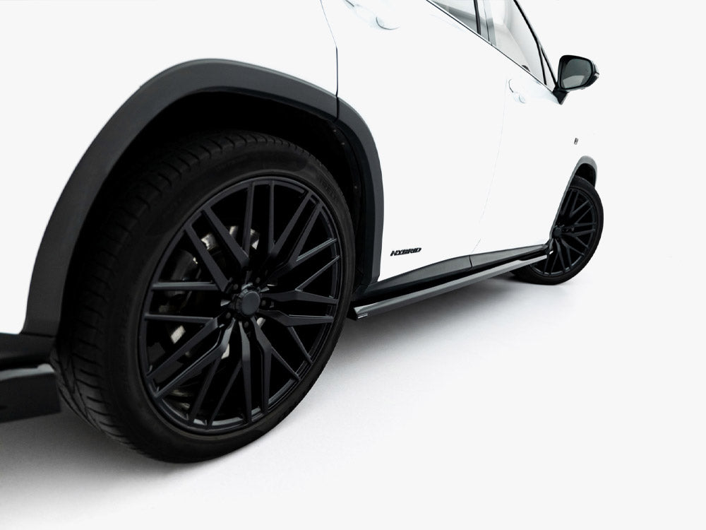 Maxton Design Side Skirts Diffusers Lexus RX F-Sport Mk4 Facelift (version without OEM step rails)