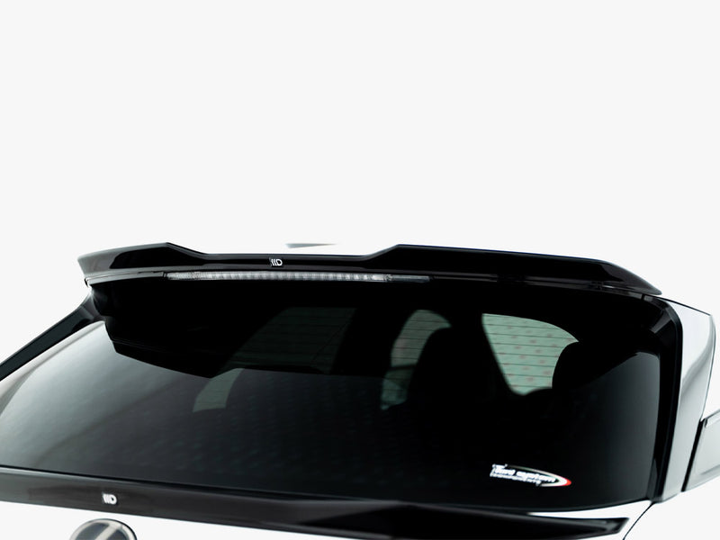 Maxton Design Upper Spoiler CAP 3D Lexus RX F-Sport Mk4 Facelift