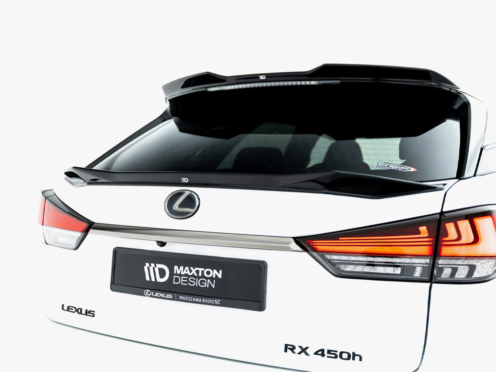 Maxton Design Lower Spoiler CAP 3D Lexus RX F-Sport Mk4 Facelift