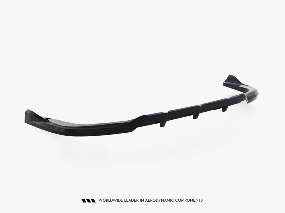Maxton Design Central Rear Splitter (Vertical Bars) Lexus RX Mk4 Facelift