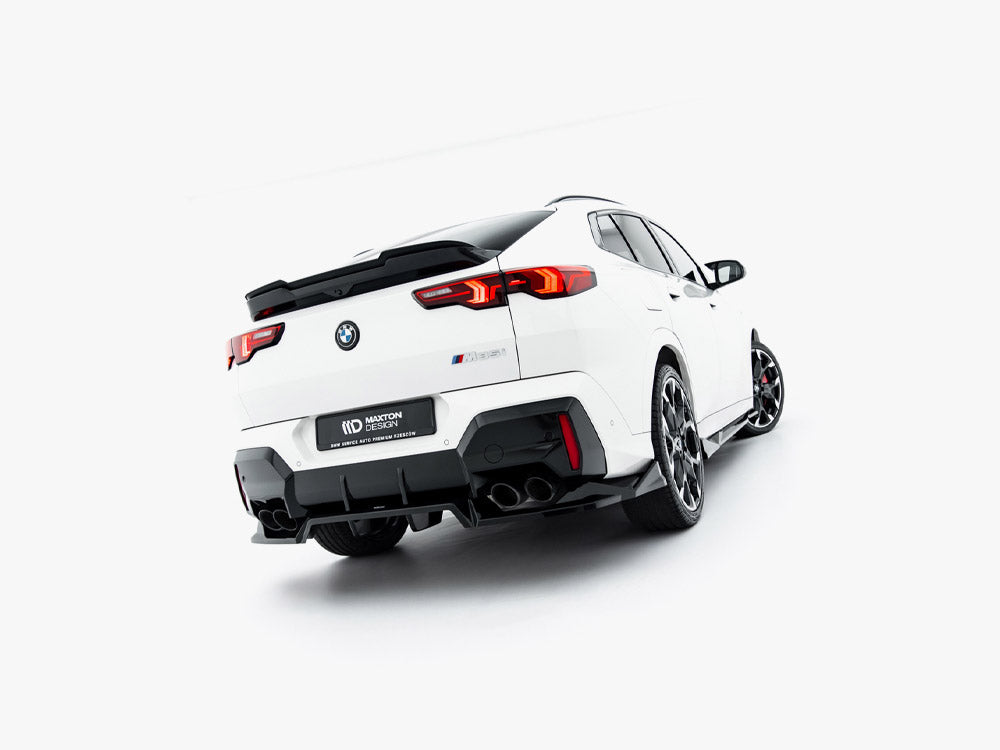 Maxton Design Rear Splitter (Vertical Bars) BMW X2 M35i U10