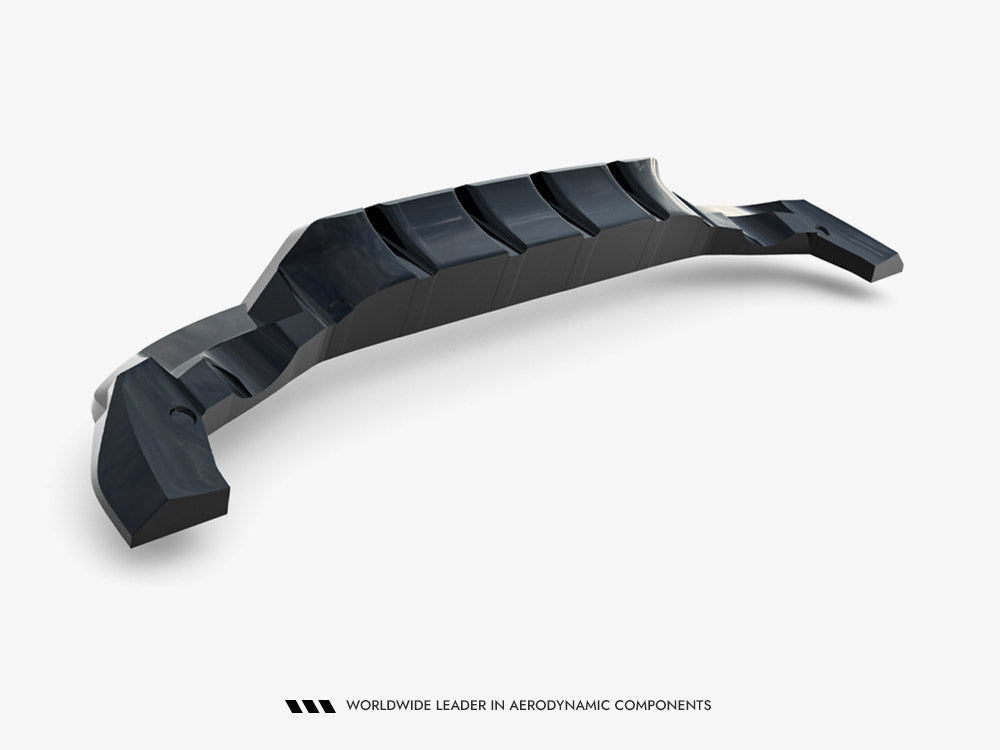 Maxton Design Rear Splitter (Vertical Bars) Mercedes-AMG GLA 35 H247 Facelift