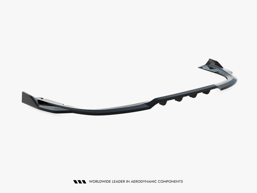 Maxton Design Rear Splitter (Vertical Bars) Porsche 911 Turbo S Sport Package 992