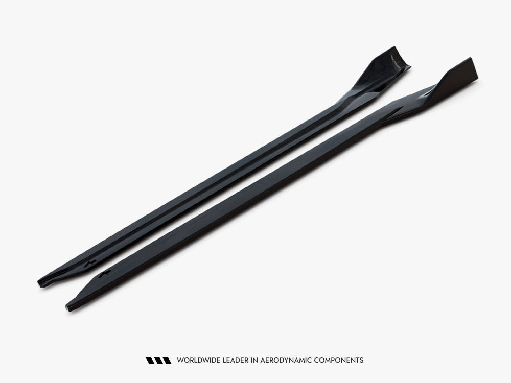 Maxton Design Side Skirts Diffusers Porsche 911 Turbo S Sport Package 992