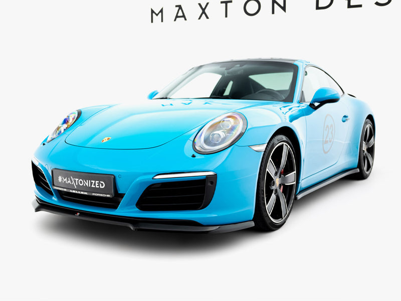 Maxton Design Front Splitter V.1 Porsche 911 Carrera 991 Facelift