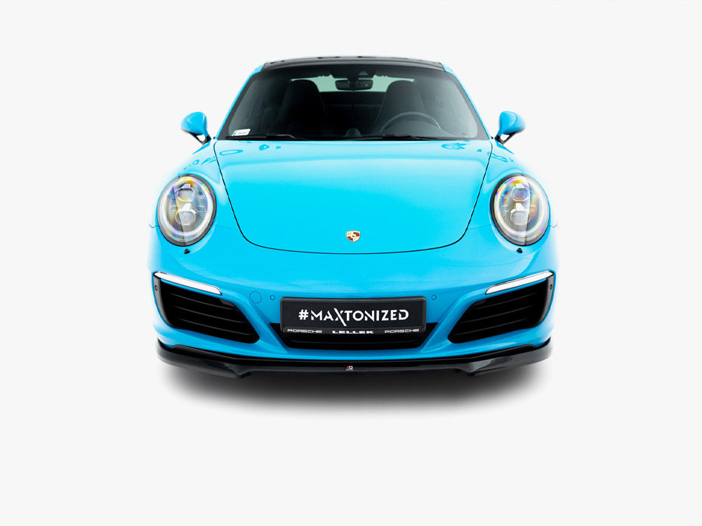 Maxton Design Front Splitter V.1 Porsche 911 Carrera 991 Facelift