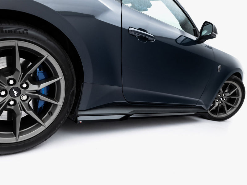 Maxton Design Side Skirt Diffusers Ford Mustang Dark Horse Mk7
