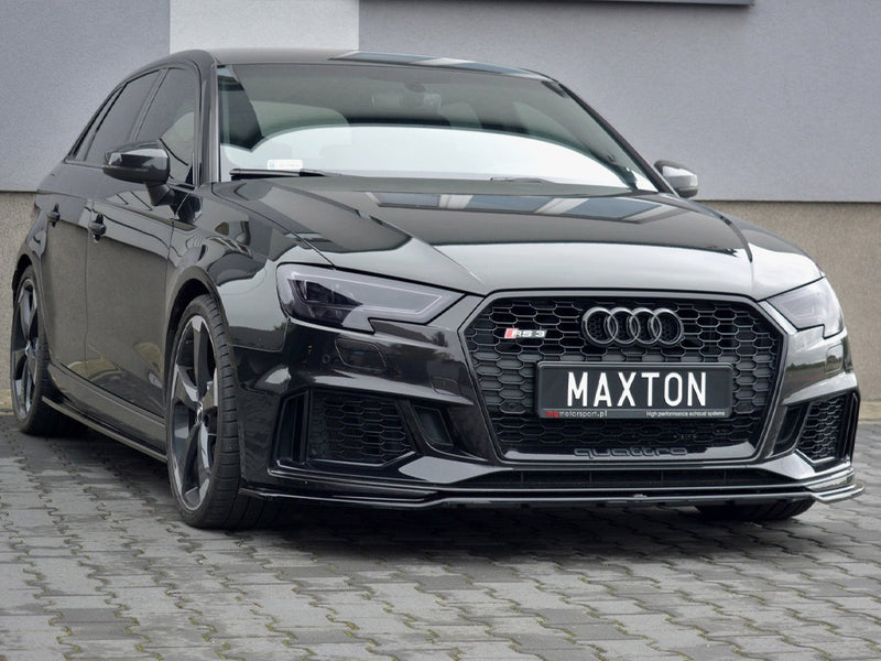 Maxton Design Front Splitter V.2 Audi RS3 Sportback 8V Facelift
