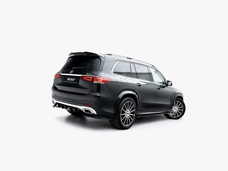 Maxton Design Rear Splitter (Vertical Bars) V.2 Mercedes-Benz GLS AMG-Line X167