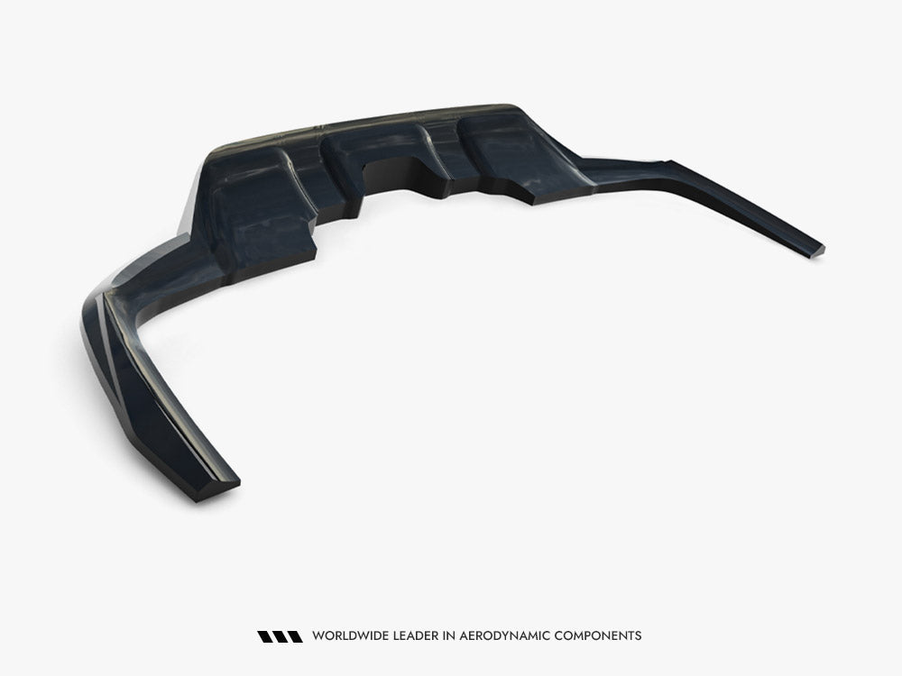 Maxton Design Rear Splitter (Vertical Bars) Mercedes-Benz GLS AMG-Line X167 Facelift