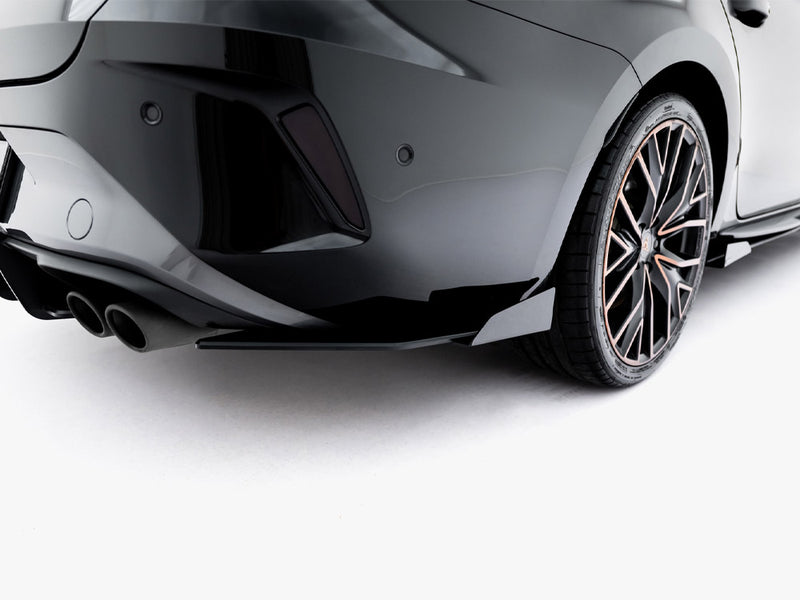 Maxton Design Street PRO Rear Side Splitters + Flaps Cupra Leon ST Mk1 Facelift