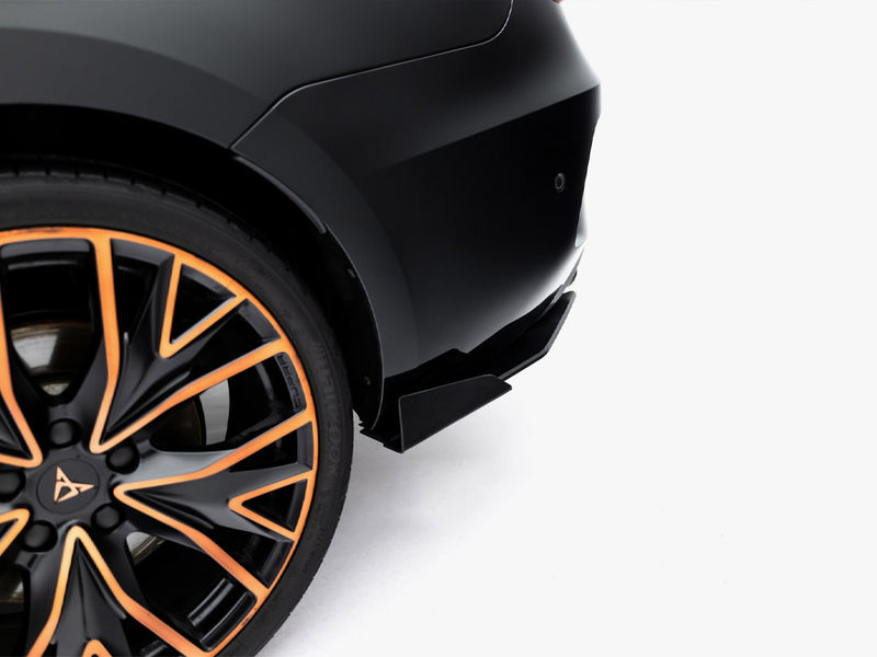 Maxton Design Street PRO Rear Side Splitters + Flaps Cupra Leon ST Mk1 Facelift