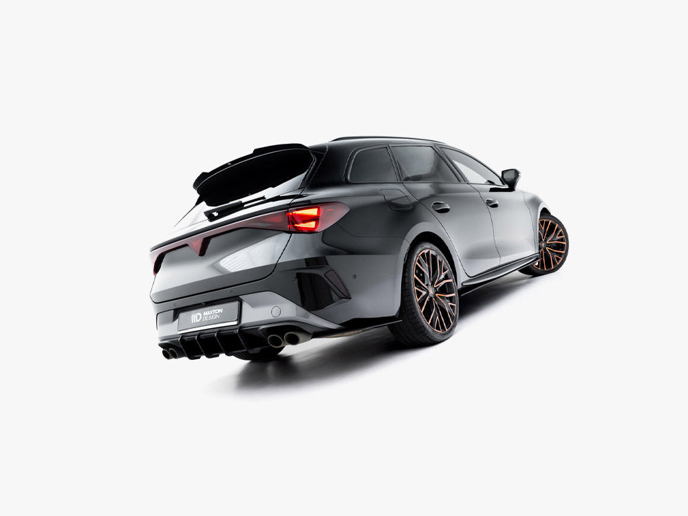 Maxton Design Street PRO Rear Side Splitters Cupra Leon ST Mk1 Facelift