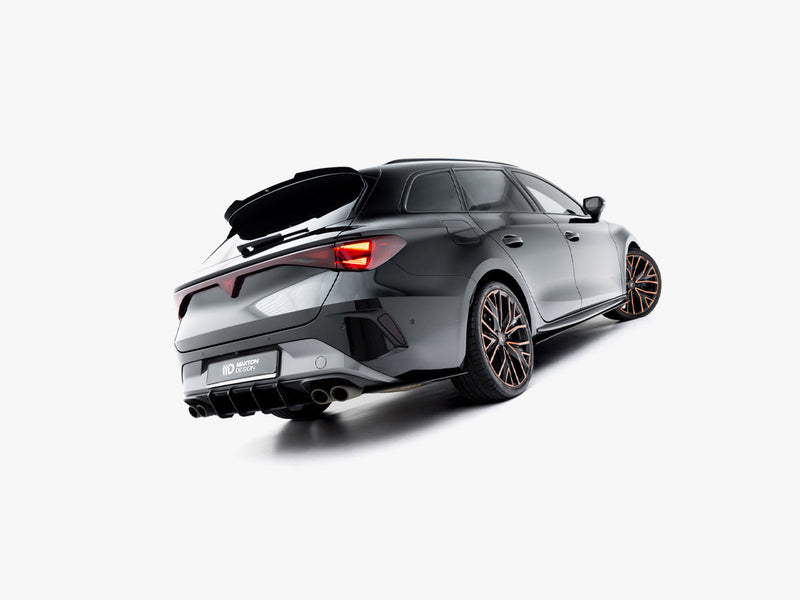 Maxton Design Street PRO Rear Side Splitters Cupra Leon ST Mk1 Facelift
