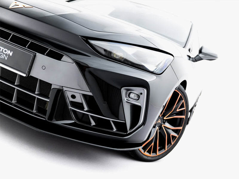 Maxton Design Street PRO Front Splitter Cupra Leon ST / Hatchback Mk1 Facelift